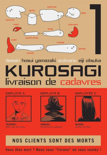 Kurosagi, Livraison de cadavres T01 à T21  [Mangas]