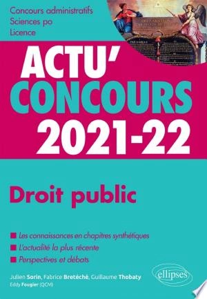 Droit public 2021-2022 - Cours et QCM [Livres]