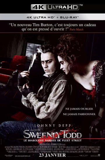 Sweeney Todd, le diabolique barbier de Fleet Street [4K LIGHT] - MULTI (FRENCH)