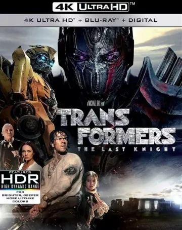 Transformers: The Last Knight  [BLURAY 4K] - MULTI (TRUEFRENCH)